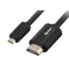 Sharkoon cable HDMI -> micro HDMI 4K juodas 1.5m - A-D