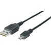 Sharkoon USB 2.0 Kabelis, USB-A Stecker > Micro-USB Stecker (juodas, 3,0 Meter)
