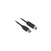 Sharkoon Cable USB 3.0 A-B juodas 3,0m