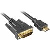 Sharkoon HDMI to DVI-D Cable 19-Pin 3 m Juodas