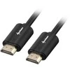 Sharkoon HDMI/HDMI 4K - 2m - 2 m - HDMI A tipas (standartinis) - HDMI tipas A (standartinis) - 3D - Garso grąžinimo kanalas (ARC) - Juodas