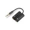 Sharkoon PMP35/TRRS (CTIA) IKI 2X 3.5MM ADAPTERIS