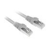 „Sharkoon“ RJ45 Cat.6 - 0,25 m - Cat6 - S/FTP (S-STP) - RJ-45 - RJ-45 - pilkas