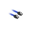 Sharkoon Sata III Kabelis sleeve (blau, 30 cm)