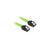 Sharkoon Sata 3 - 0.45 m - SATA III - SATA 7-pin - SATA 7-pin - Male/Male - Juodas,Žalias