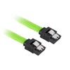 Sharkoon Sata 3 - 0.45 m - SATA III - SATA 7-pin - SATA 7-pin - Male/Male - Juodas,Žalias