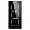 MIDI Sharkoon TG6 RGB. Glasfenster. Lfter LED RGB