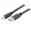 S-Conn Kabelis USB Shiverpeaks USB-A - USB-C 1.8 m Juodas (77141-1.8)