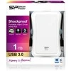 Kietasis diskas Silicon Power Armor A30 1TB | 1000 GB | 2,5" | USB 3.1 | Baltas