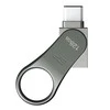 „Silicon Power Mobile C80“ USB atmintinė 128 GB A tipo USB / C tipo USB 3.0 (3.1 Gen 1) Titanium