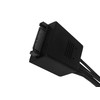SilverStone SATA 15- pin - SATA 15- pin x4, 0,19m, Juodas (SSTCP06E4SATAIianschlusskabel)