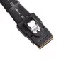 „SilverStone SST-CPS03 Mini-SAS“ į SATA kabelis, 50 cm