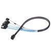 SilverStone SST-CPS05 Mini-SAS to SATA 7-Pin Cable – 50 cm
