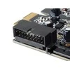 SilverStone BA504 SST-EC04-E PCIe plokštė, skirta 2 vidinėms/išorinėms USB 3.0 jungtims