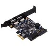SilverStone BA504 SST-EC04-E PCIe plokštė, skirta 2 vidinėms/išorinėms USB 3.0 jungtims