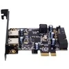SilverStone BA504 SST-EC04-E PCIe plokštė, skirta 2 vidinėms/išorinėms USB 3.0 jungtims