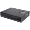 SilverStone Milo 03 Kompiuterio važiuoklė USB 3.0 x2, Mic x1, Spk x1, juodas, Micro ATX, Maitinimo šaltinis Komplekte Ne