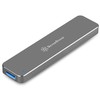 Kištukinis SilverStone M.2 SATA raktas B - USB 3.2 Gen 2 MS09 (SST- MS09C)