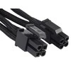 Silverstone 4+4-ATX/EPS laidas moduliniams maitinimo šaltiniams - 550mm