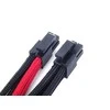 SilverStone ATX / EPS 8-pin - ATX / EPS 8-pin, 0,3m, Juodas-raudona (SST-PP07- EPS8BR)