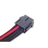 SilverStone ATX / EPS 8-pin - ATX / EPS 8-pin, 0,3m, Juodas-raudona (SST-PP07- EPS8BR)