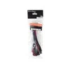 SilverStone ATX / EPS 8-pin - ATX / EPS 8-pin, 0,3m, Juodas-raudona (SST-PP07- EPS8BR)