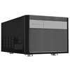 PC korpusas Silverstone Cube SST-SG11B Sugo Micro ATX, juodas