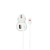 Įkroviklis Skross AUTOMOB. ĮKROVIKLIS ZAPALNICZKA SKROSS 1X USB 1A 12V/24V BALTA + KABELIS MICRO USB