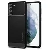 Spigen Rugged Armor dėklas skirtas Samsung Galaxy S21, spalva - Matte Black