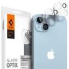 Spigen Glass Optik 2 vnt., juodos spalvos - iPhone 14/iPhone 14 Plus
