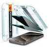 Apsauginis stiklas Spigen Stiklas tR EZ Fit (Privacy) 2-pack, skaidrus - iPhone 15 Pro