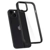 „Spigen Ultra Hybrid iPhone 13“ dėklas - Matinės juodos spalvos