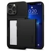 Dėklas Spigen Slim Armor CS Case skirtas iPhone 13 Pro, juodas