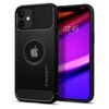 Spigen Rugged Armor – dėklas skirtas Apple iPhone 12 / Apple iPhone 12 Pro Case Juodas