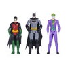 Batman - 3 figure Pack 30cm Batman, Robin, Joker