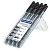 Staedtler Lumocolor -huopakynälajitelma, 4 kpl