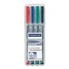 Staedtler sauso trynimo žymeklis LUMOCOLOR 311S, 4 vnt. pakuotėje (STA003)