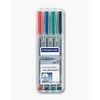 Staedtler LUMOCOLOR OHP, F, 4 spalvos dėžutėje (STA017)