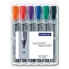 Staedtler LUMOCOLOR Flipschemes žymė, 6 spalvų atveju (STA307)