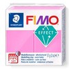 Fimo 57 g polimerinė masė - Neoninis efektas - Fuksia