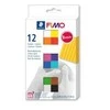 FIMO – minkštas rinkinys 12x25 g – pagrindinis (8023 C12-1)