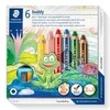 Spalvoti pieštukai STAEDTLER Buddy 3in1, 6 spalvų