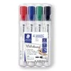 Staedtler 351 lentos rašiklis, 4 skirtingų spalvų, 2 mm antgalis