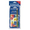 Staedtler Pieštukas kreidelės 12 spalvų Noris Club + trintukas, pieštukas