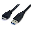 USB kabelis StarTech USB-A - miniUSB-B 0,5 m juodas (149594)