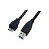 USB kabelis StarTech USB-A - miniUSB-B 0,5 m juodas (149594)