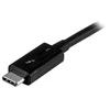 USB laidas StarTech USB-C – USB-C 0,5 m juodas (TBLT34MM50CM)