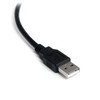 USB kabelis StarTech USB-A - RS- 232 1,8 m Juodas (ICUSB2321F)