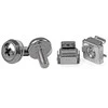 StarTech M5 / splash / ret set - 100kpl. Sidabras (CABSCRWM52)