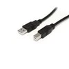 USB kabelis StarTech USB-A - USB-B 10 m juoda (USB2HAB30AC)